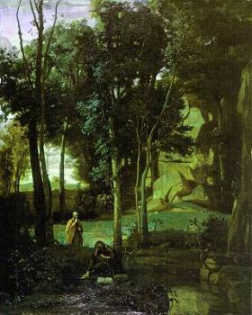 Jean-Baptiste-Camille Corot : Democritus and the Abderiti